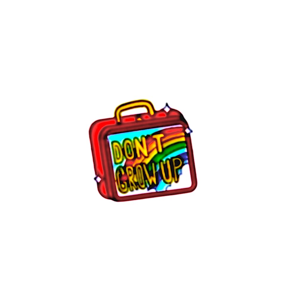 NEW Don’t Grow Up Metal Enamel Pin